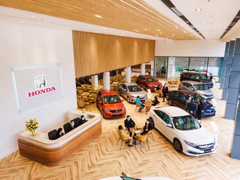 đại lý ô tô honda gần đây